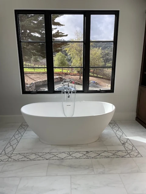 Freestanding Soaking Tub — Atherton, CA